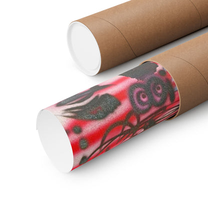 "lucky you!" airbrush horizontal print