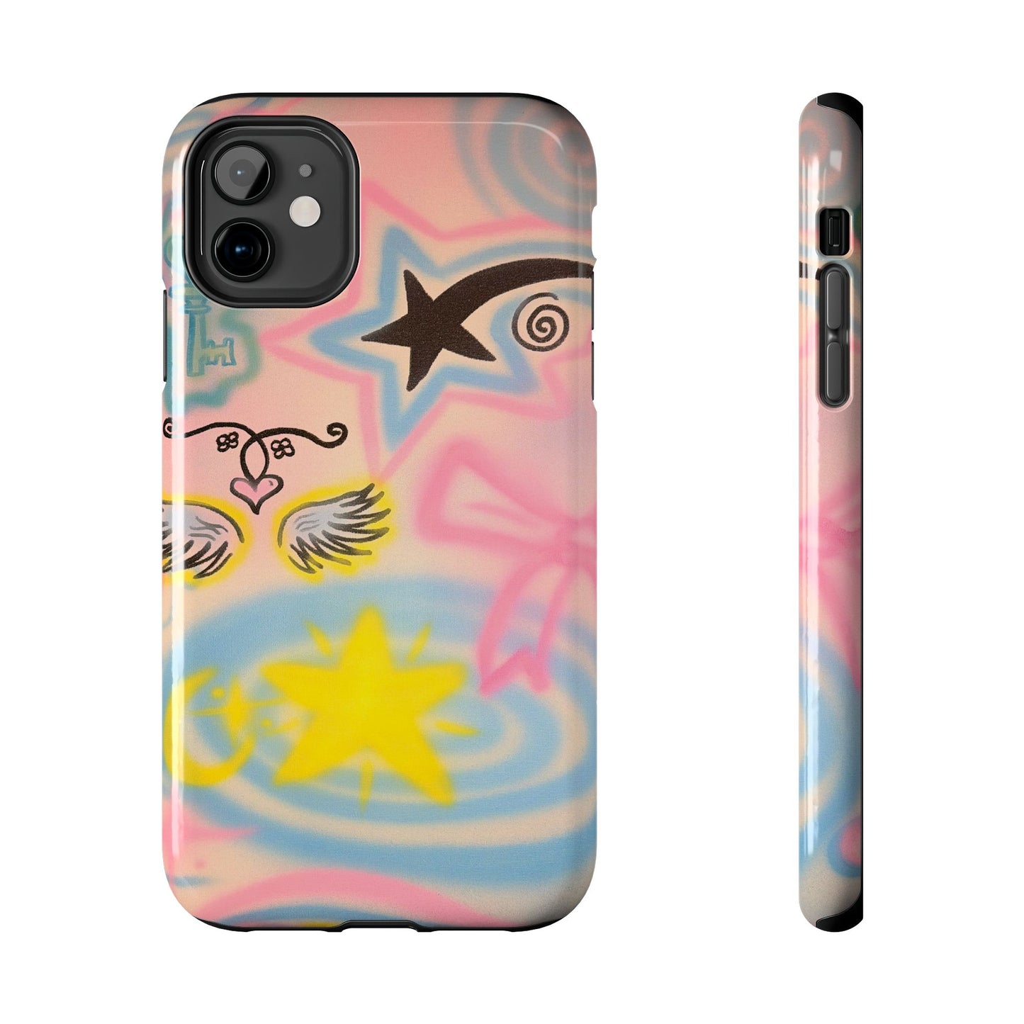 "star energy" airbrush iPhone case