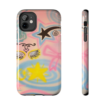 "star energy" airbrush iPhone case
