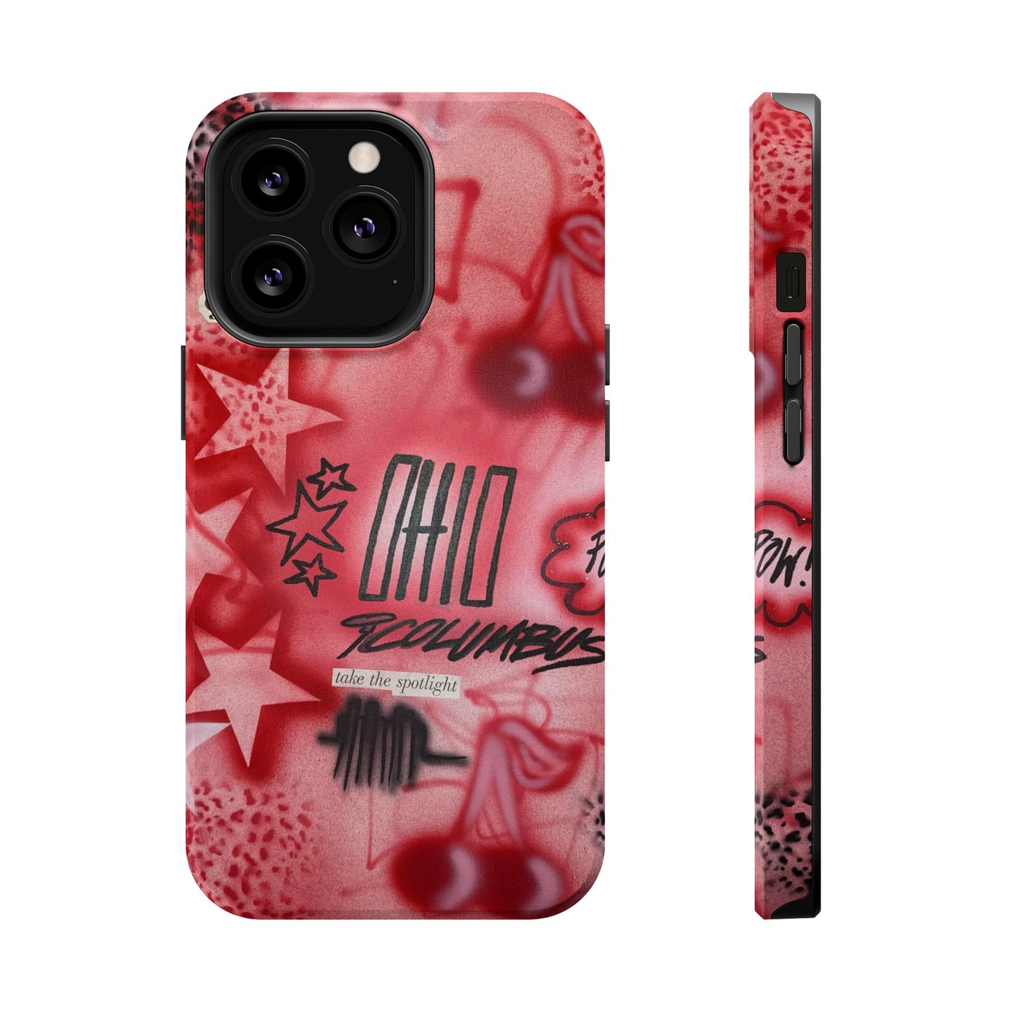 MagSafe "columbus, ohio" airbrush iPhone case
