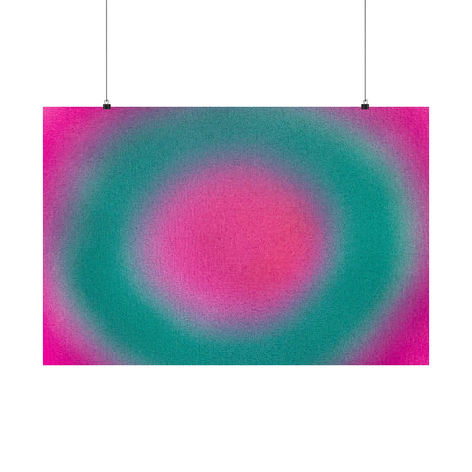 "watermelon sugar aura" airbrush horizontal print