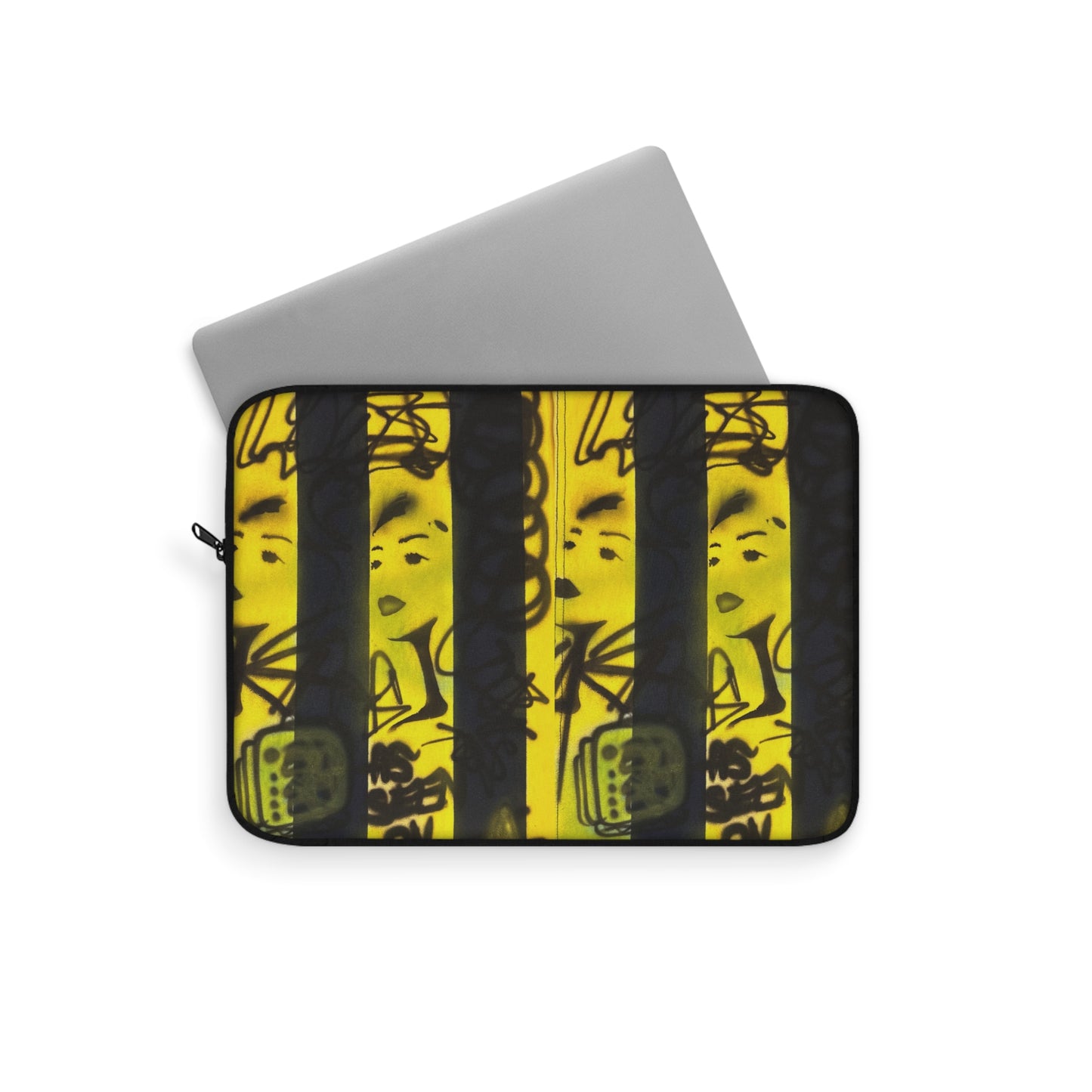 "polo girl" airbrush laptop sleeve