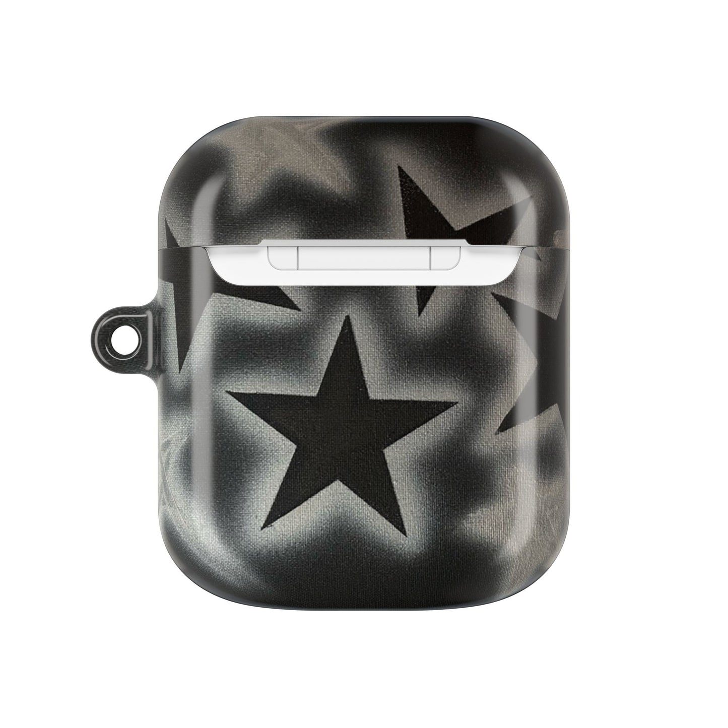 "chrome stars" airbrush airpod cases