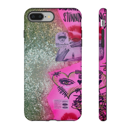 "glitter gloss" airbrush iPhone case