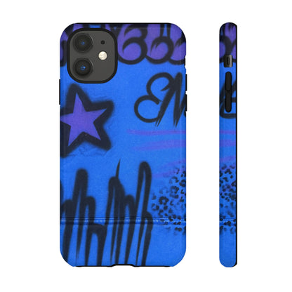 "infamous indigo" airbrush iPhone case
