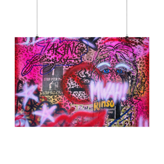 "taking flight" airbrush horizontal print