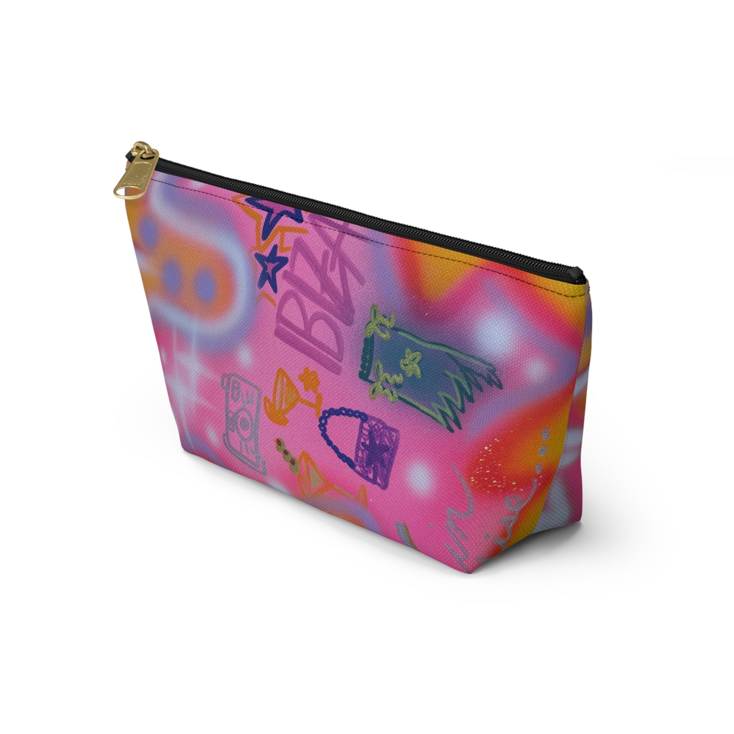 "ibiza" airbrush makeup pouch