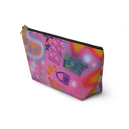 "ibiza" airbrush makeup pouch
