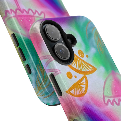 "on the beach" airbrush iPhone case