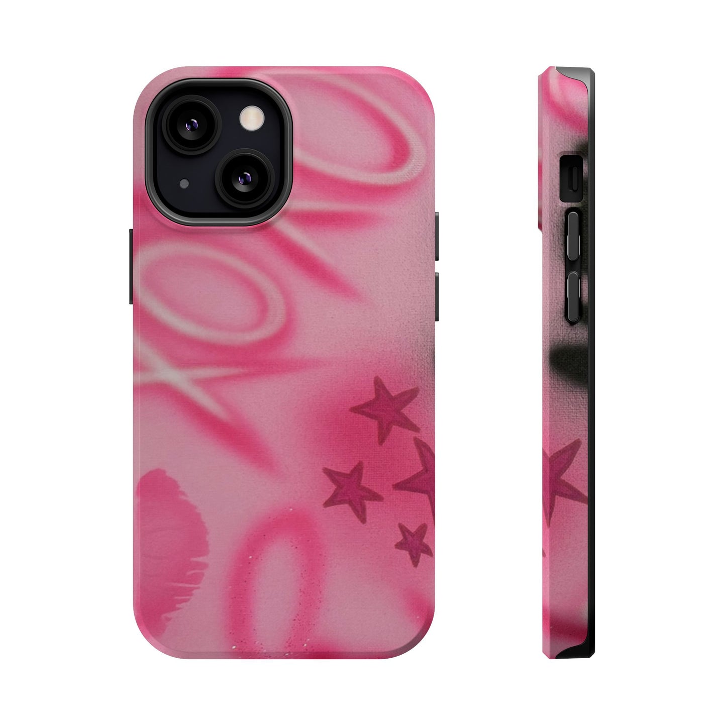 MagSafe "perfectly pink" airbrush iPhone case