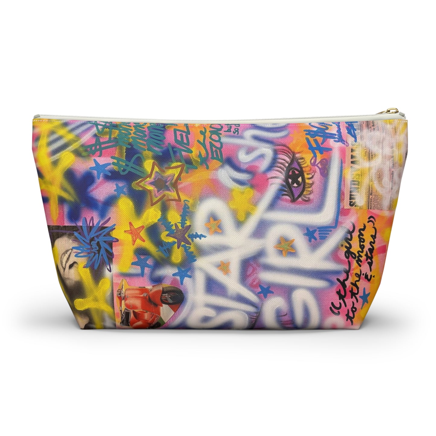 "STARGIRL" airbrush makeup pouch