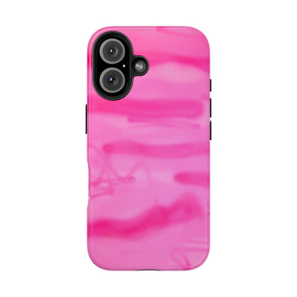 "pink camo" airbrush iPhone case