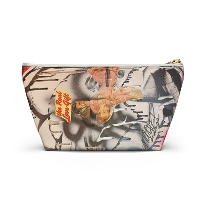 "real love" airbrush makeup pouch