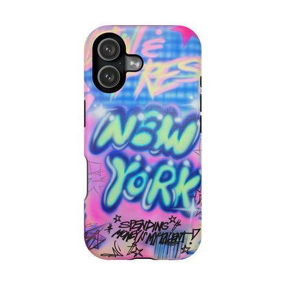 magsafe "spending $$ is my talent" airbrush iPhone case