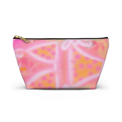 "yellow polka dot bikini" airbrush makeup pouch
