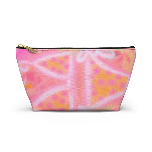 "yellow polka dot bikini" airbrush makeup pouch