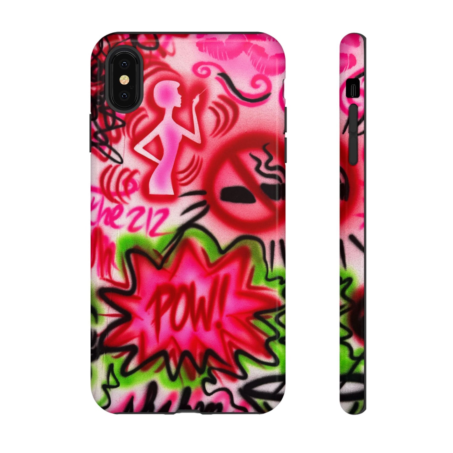 "in the 212" airbrush iPhone case