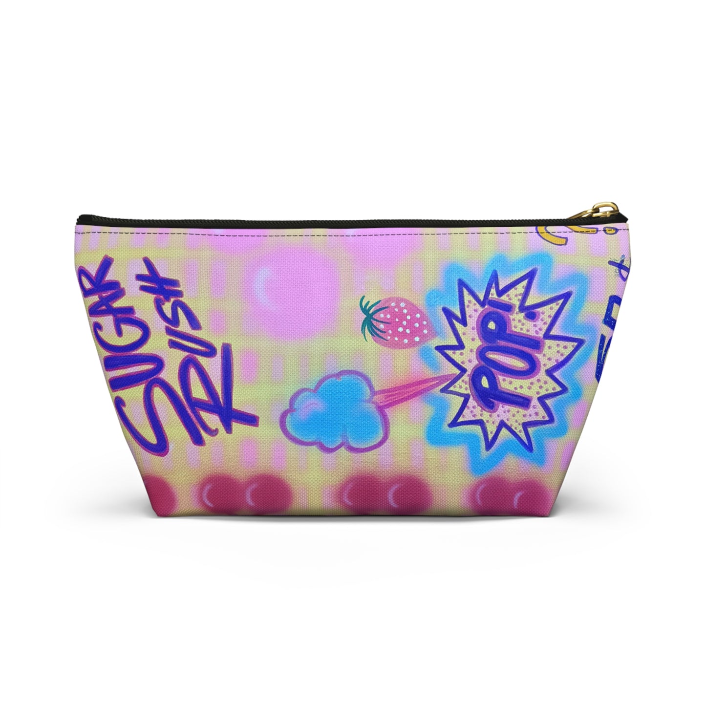 "sugar rush" airbrush makeup pouch