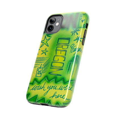 "oregon" airbrush iPhone case