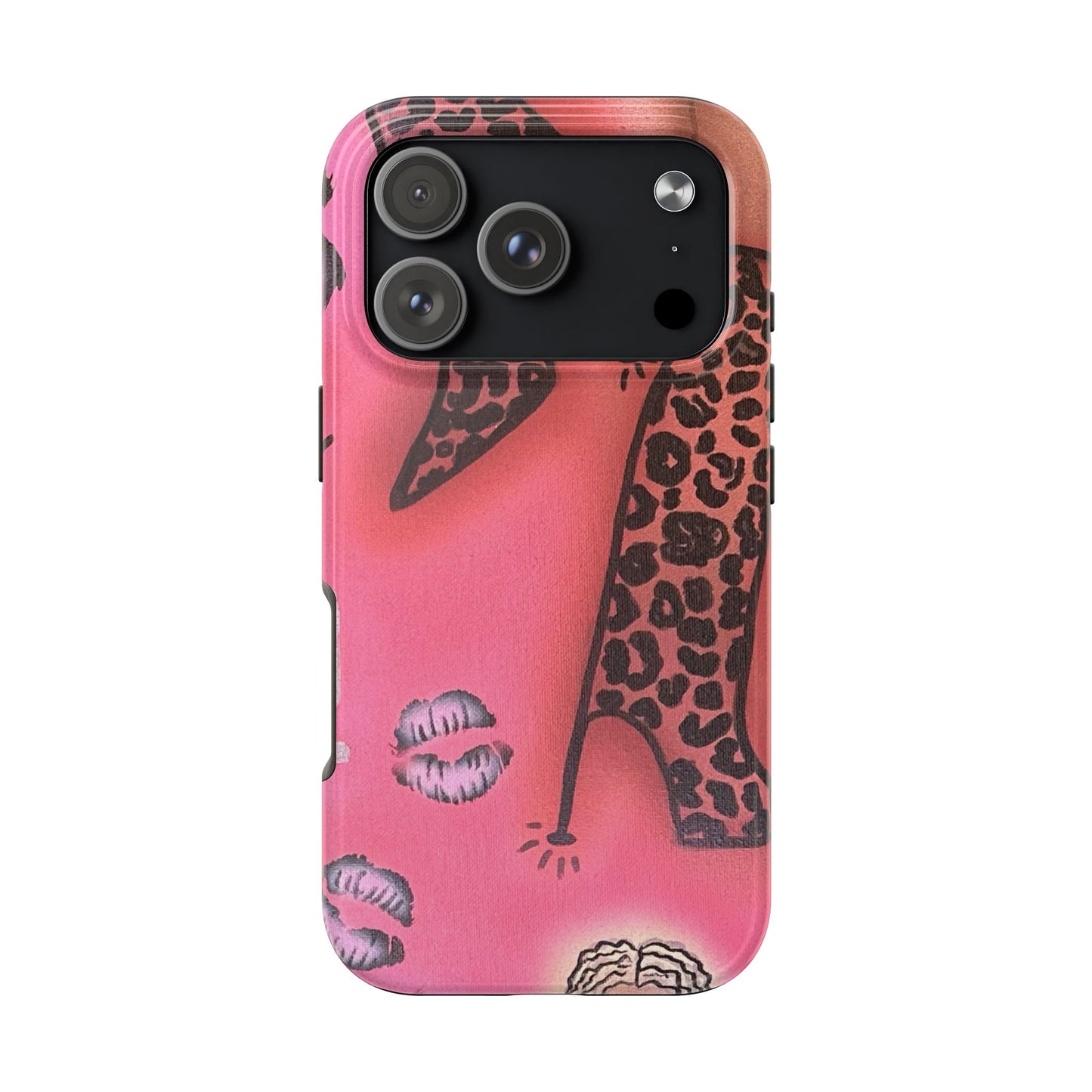 "cheetah boots" airbrush iPhone case