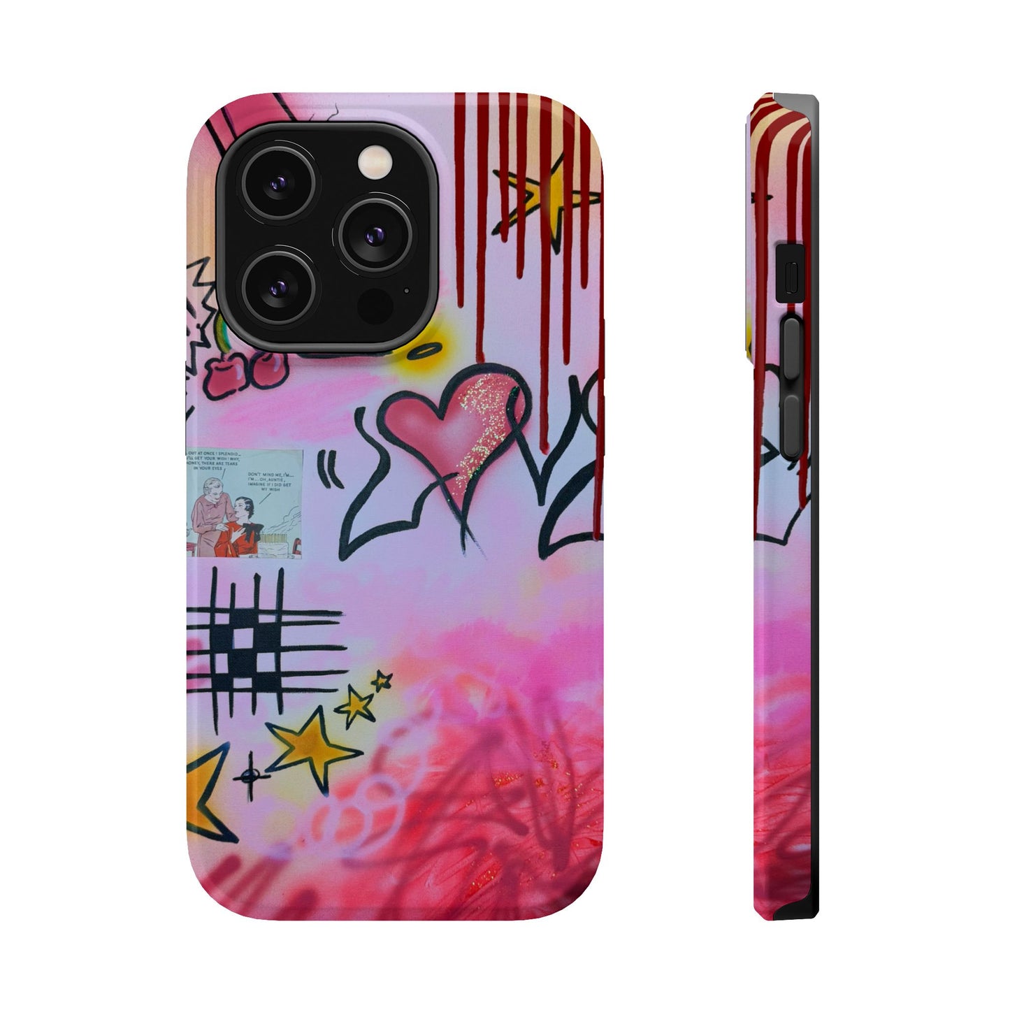 MagSafe "cherry. luvr" airbrush iPhone case