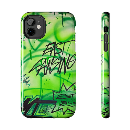 "east lansing, mi" airbrush iPhone case