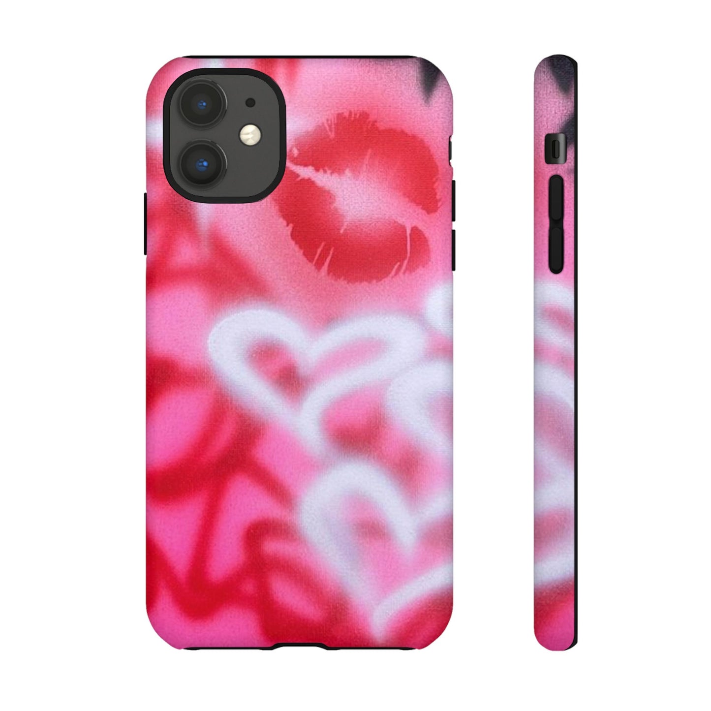 "romantic rush" airbrush iPhone case
