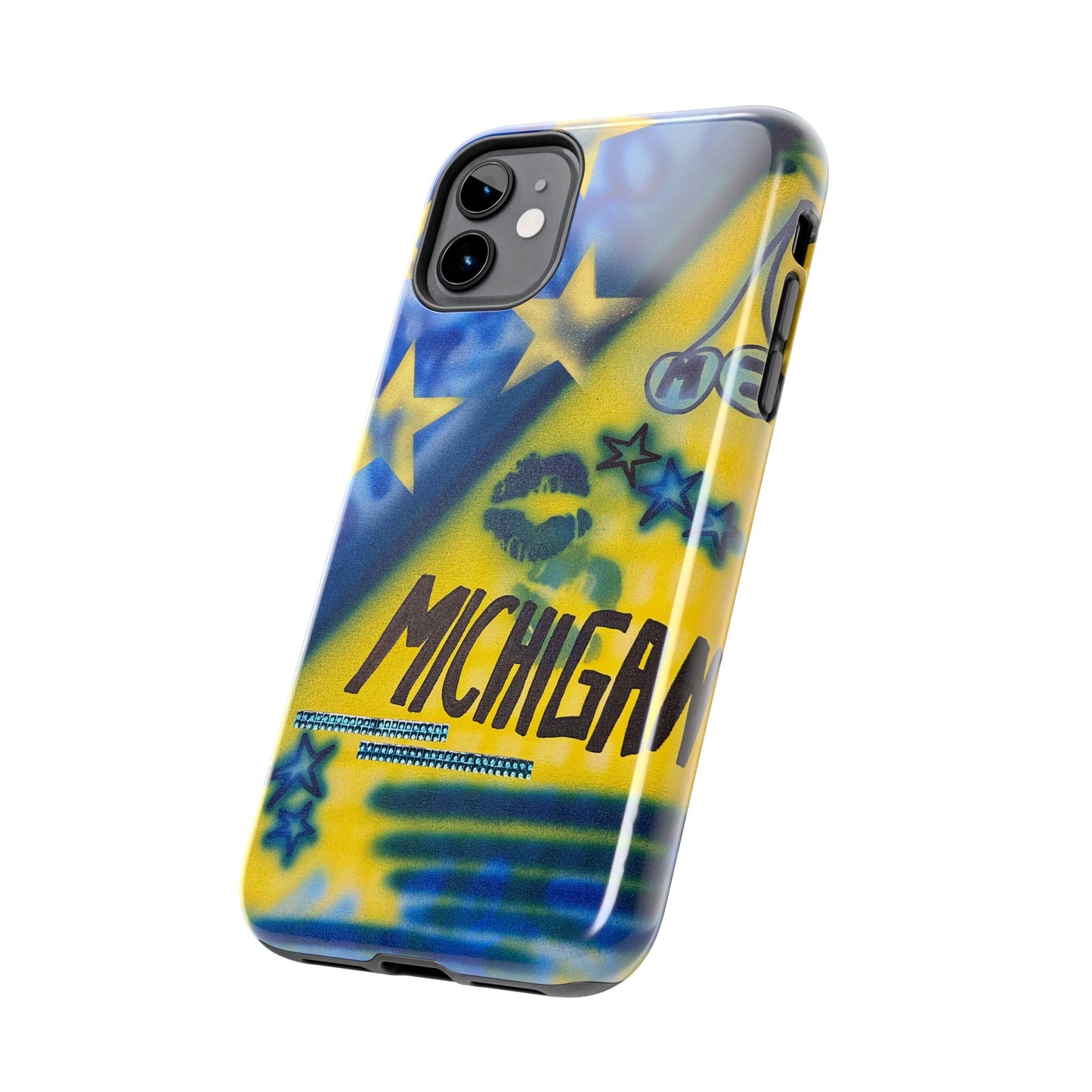 "ann arbor, michigan" airbrush iPhone case
