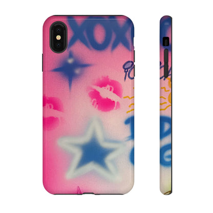 "star symbol" airbrush iPhone case