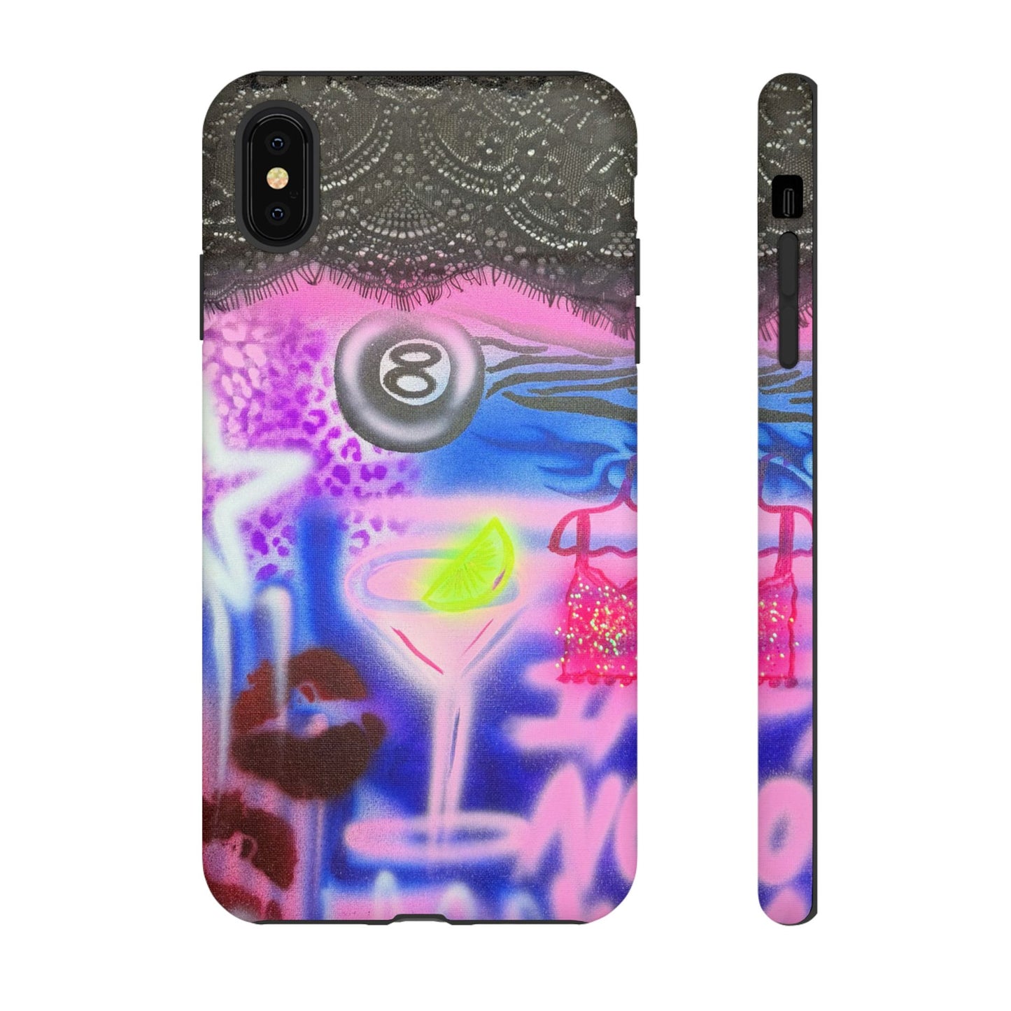 "dream life" airbrush iPhone case
