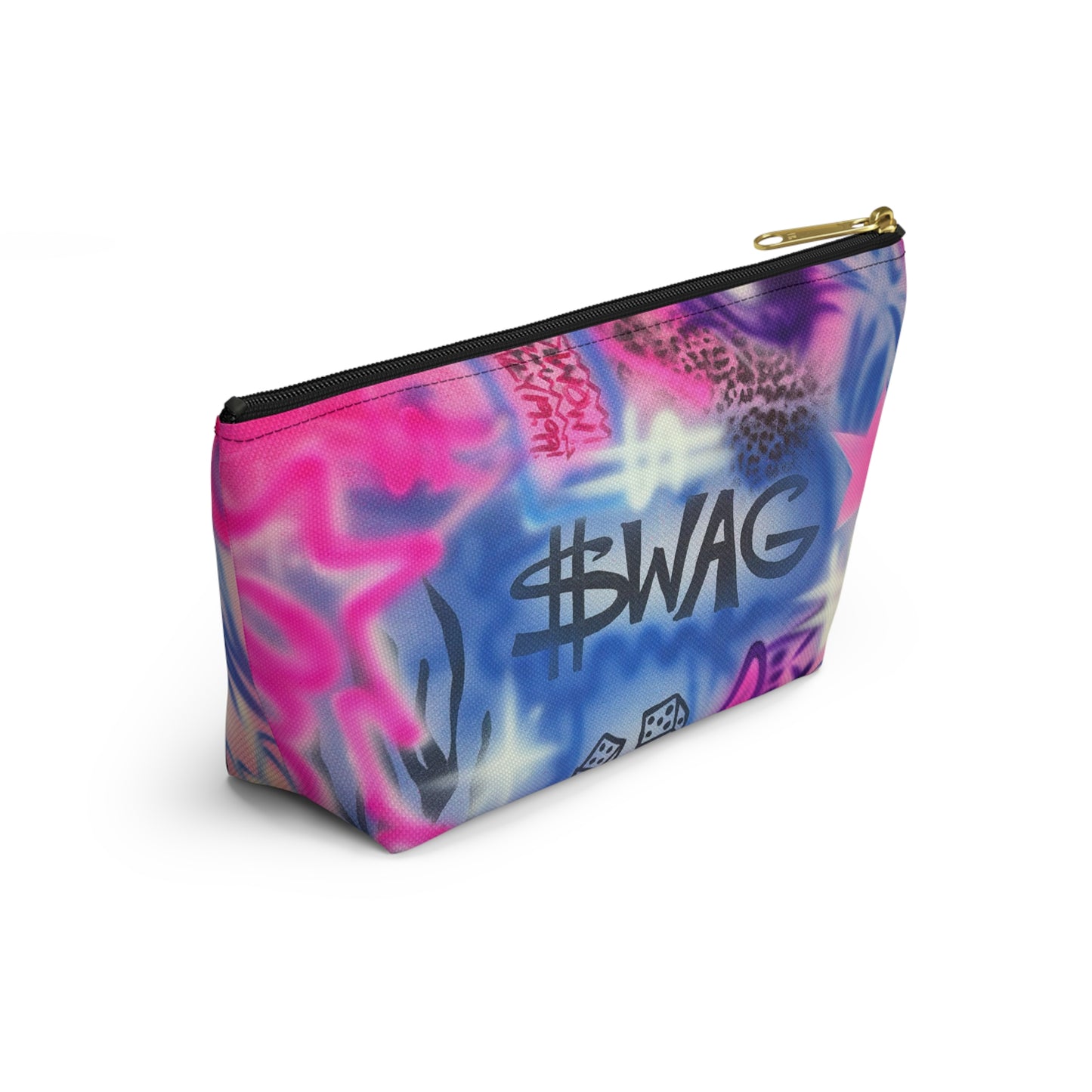 "$wag" airbrush makeup pouch