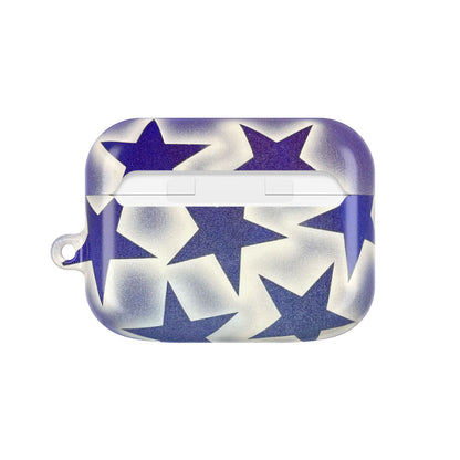 "frosted galaxy" airbrush airpod cases
