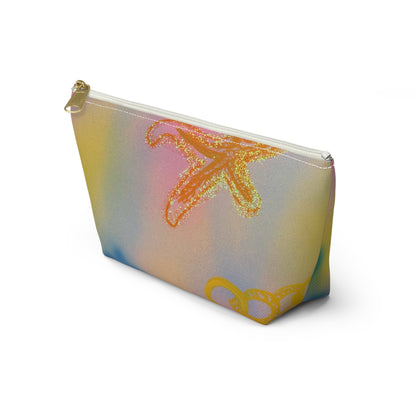 "sweet starfish" airbrush makeup pouch