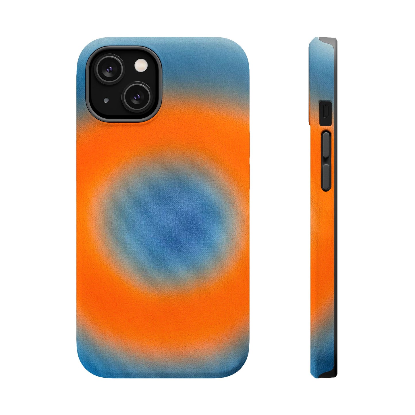 MagSafe "citrus sky aura" airbrush iPhone case