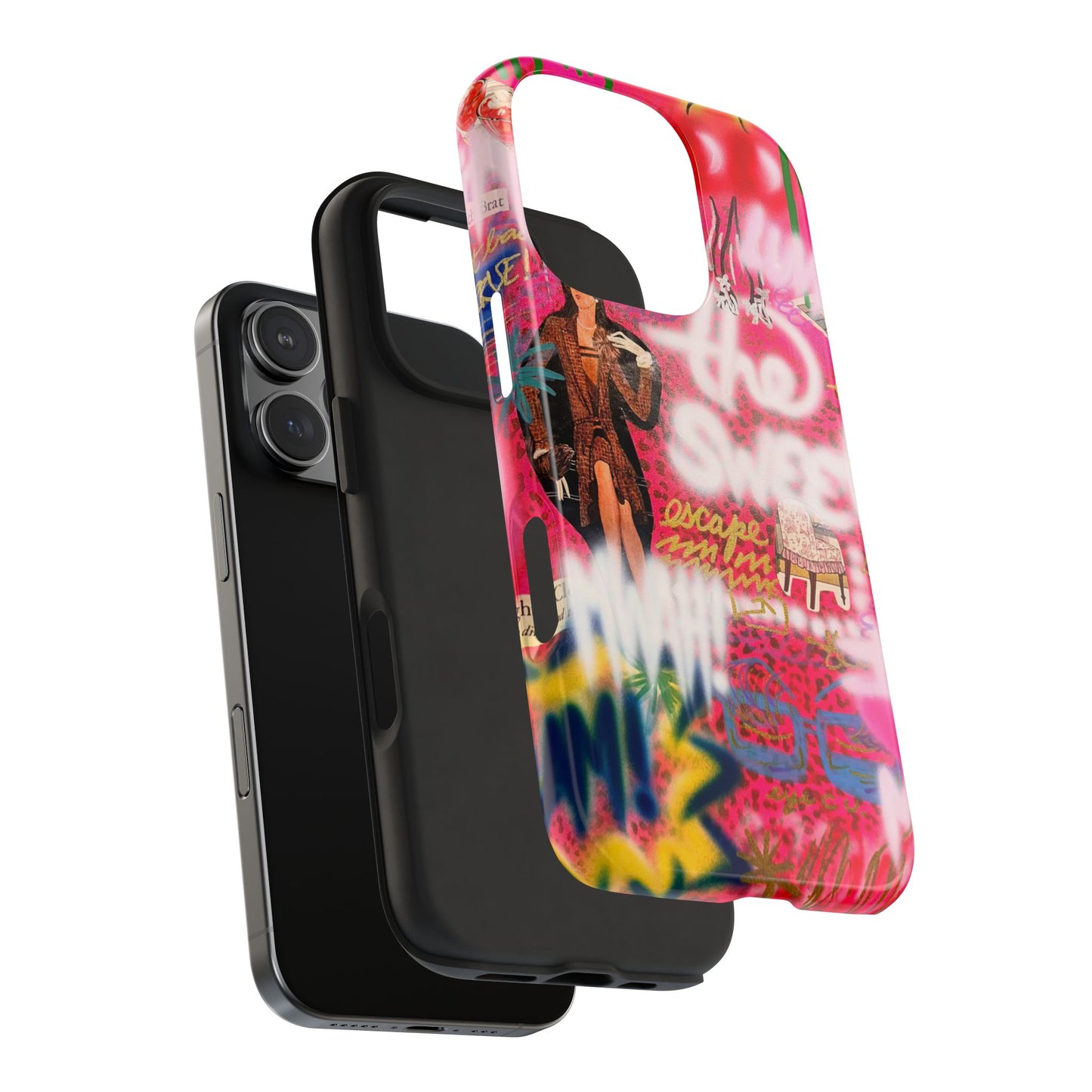"sweet escape" airbrush iPhone case