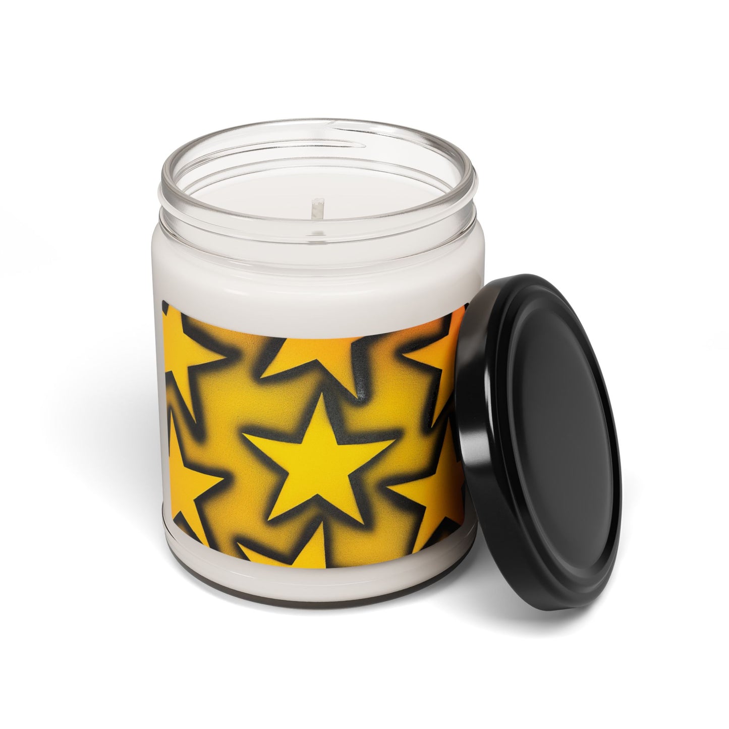 "ur a star" airbrush soy candle