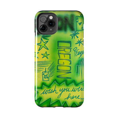 "oregon" airbrush iPhone case