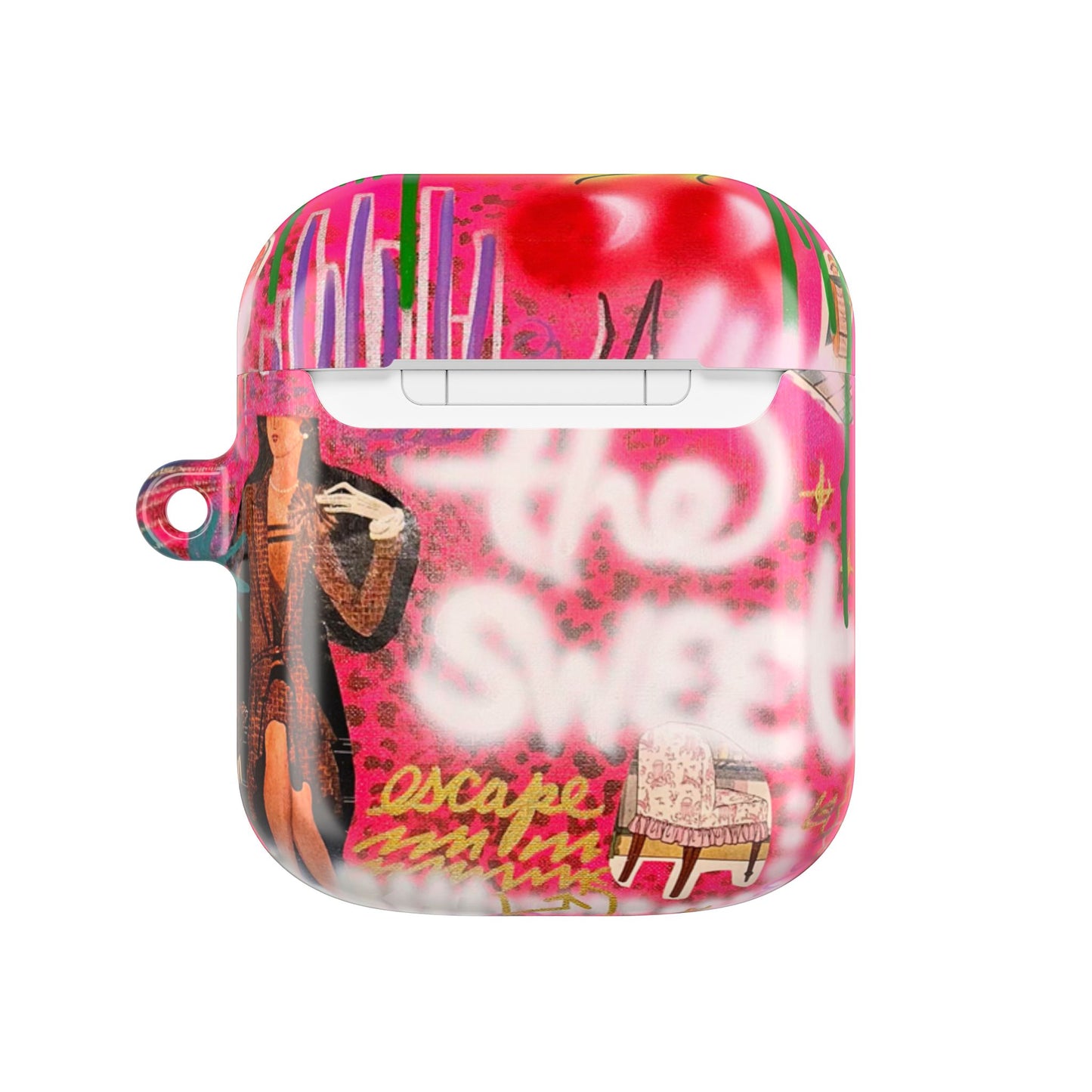 "sweet escape" airbrush airpod cases