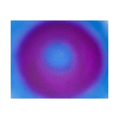"grape soda aura" airbrush horizontal print