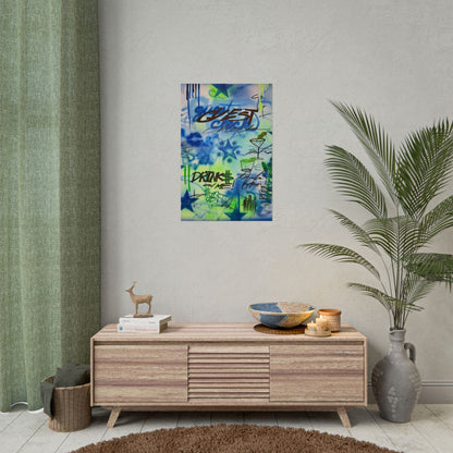 "guest check" airbrush rolled print