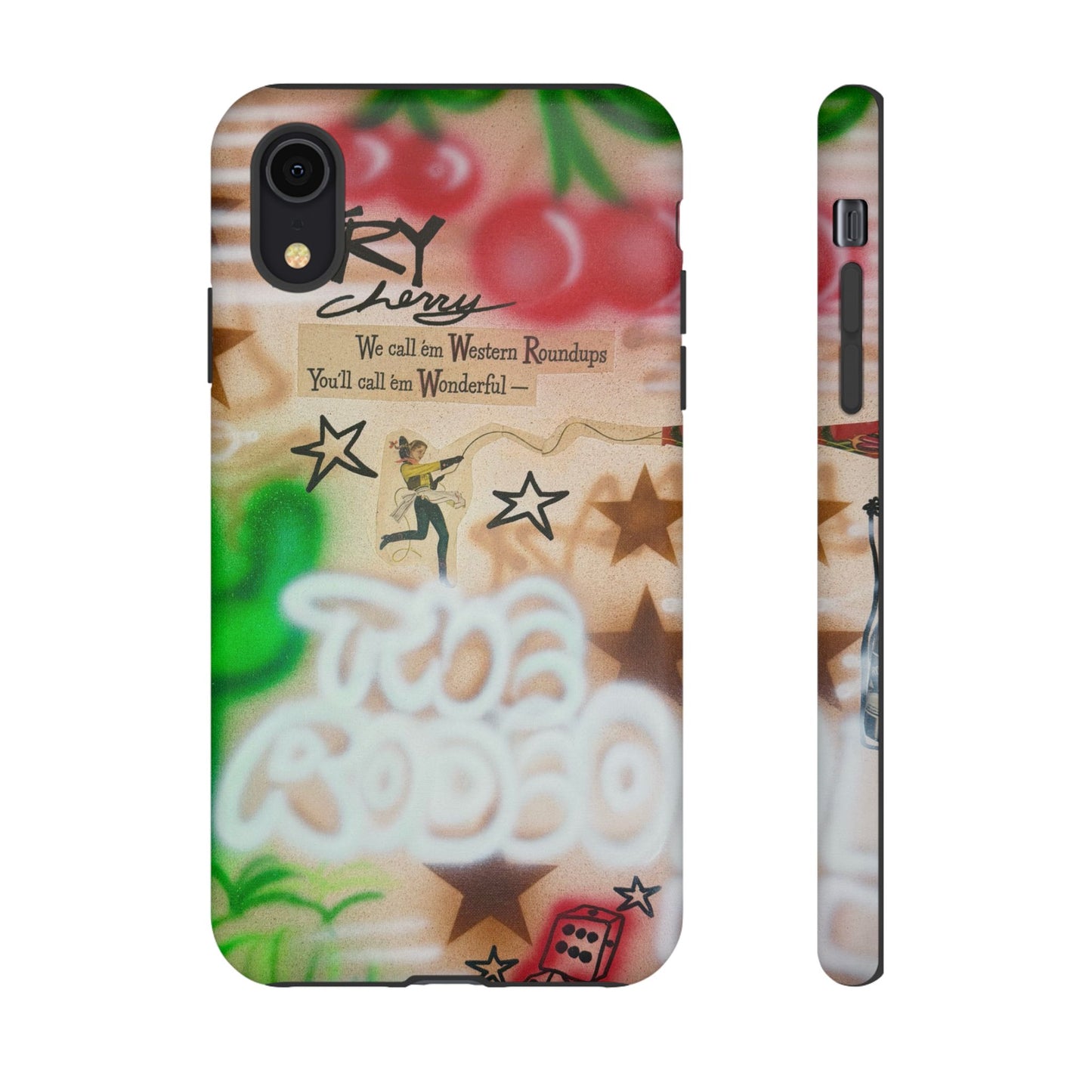 "the rodeo" airbrush iPhone case