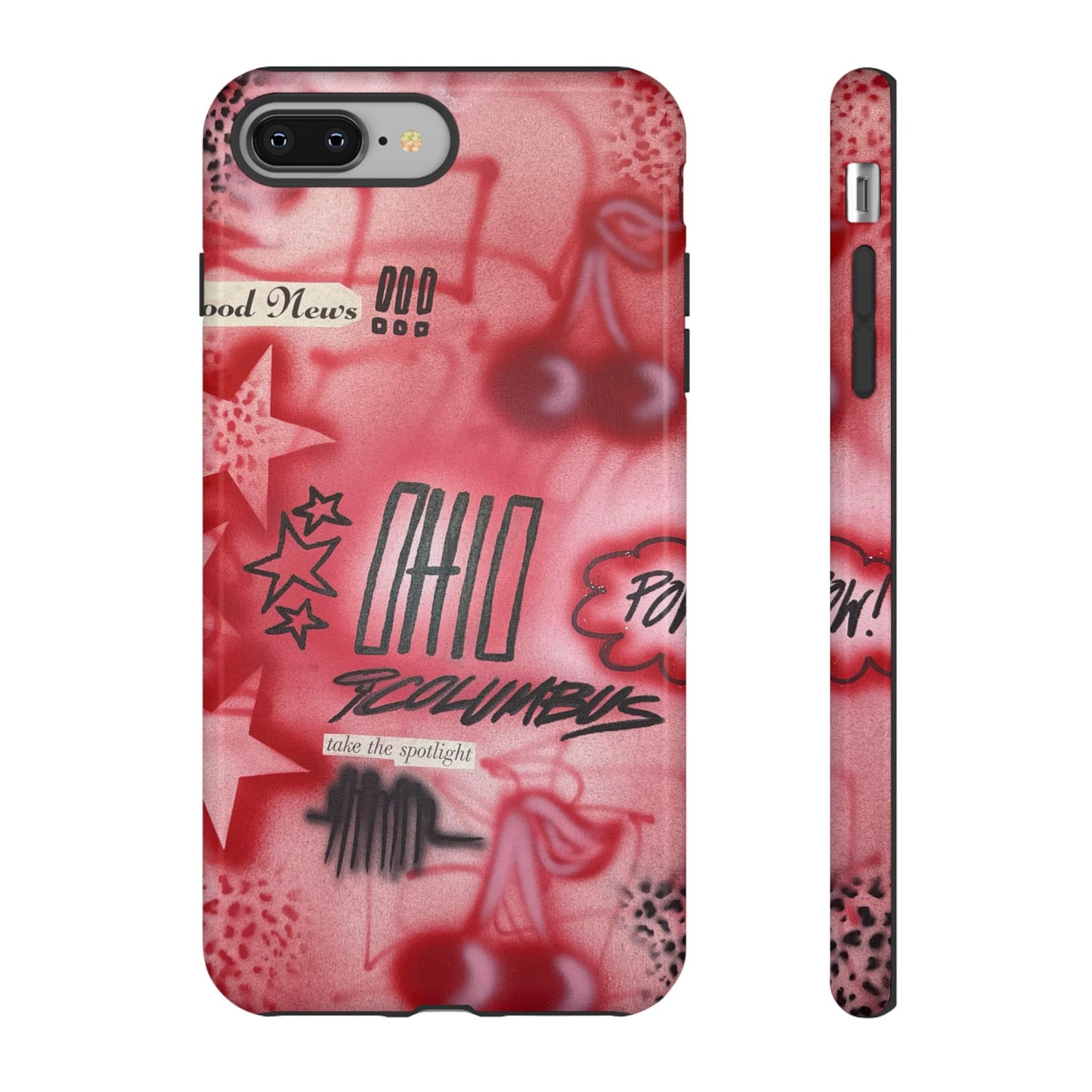 "columbus, ohio" airbrush iPhone case
