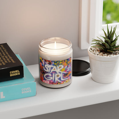"STARGIRL" airbrush soy candle