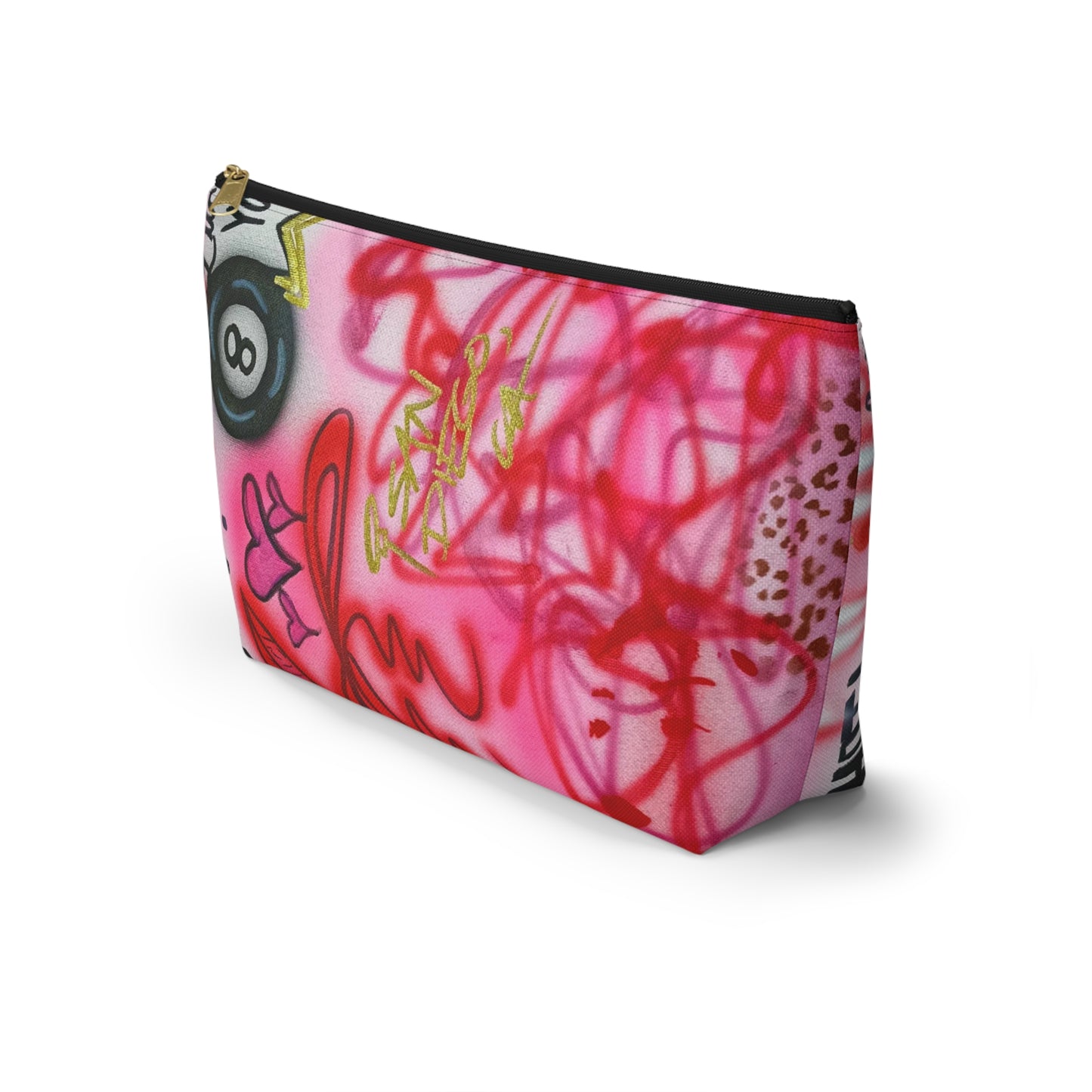 "IT girl" airbrush makeup pouch