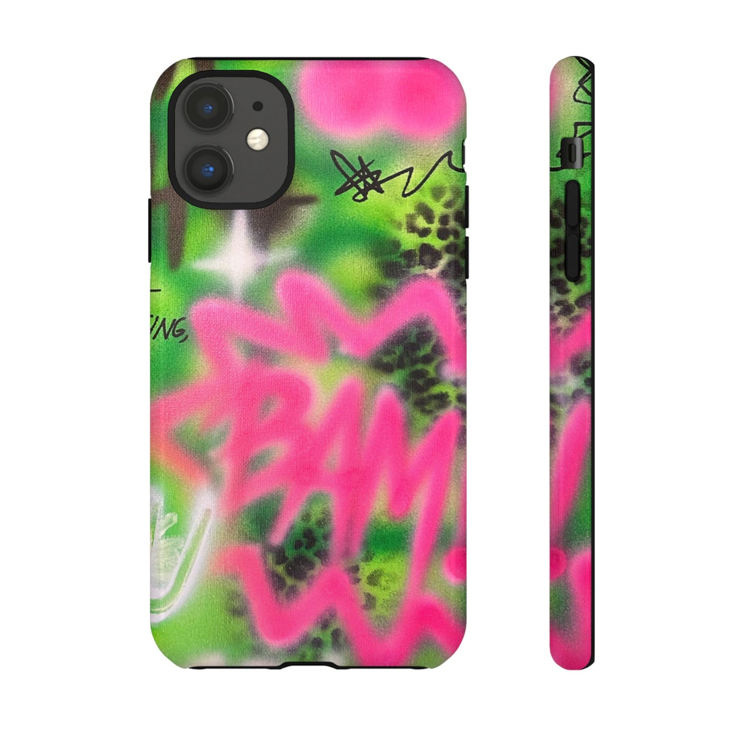 "BAM! pt. 2" airbrush iPhone case