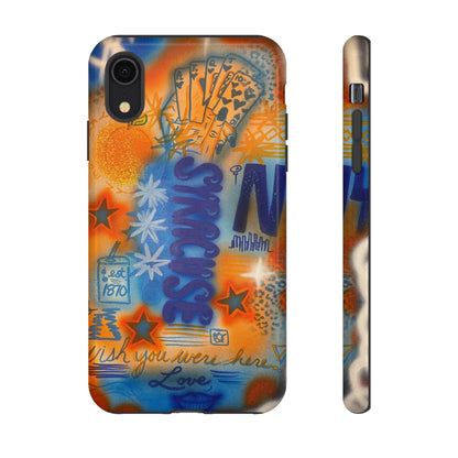 "syracuse, new york" airbrush iPhone case