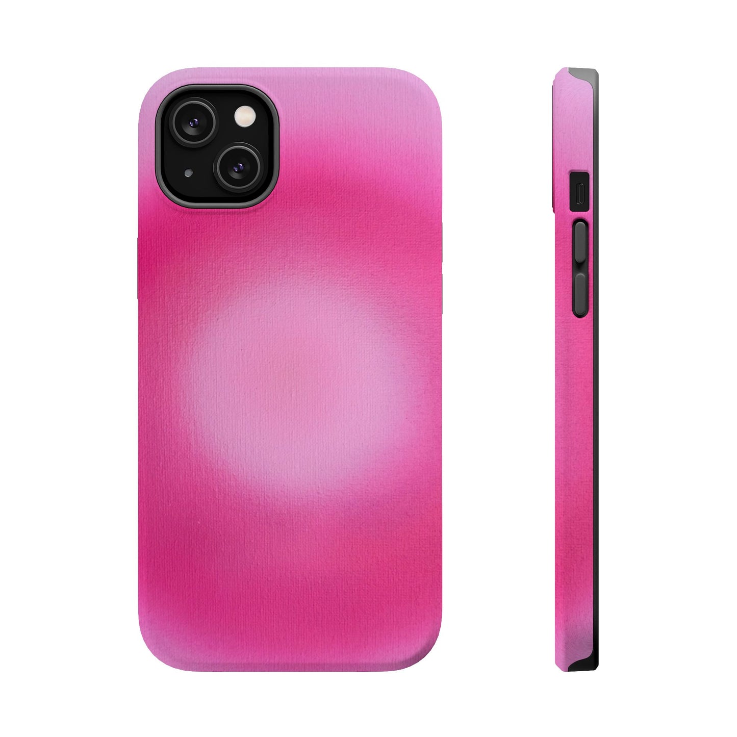 MagSafe "pinkberry aura" airbrush iPhone case