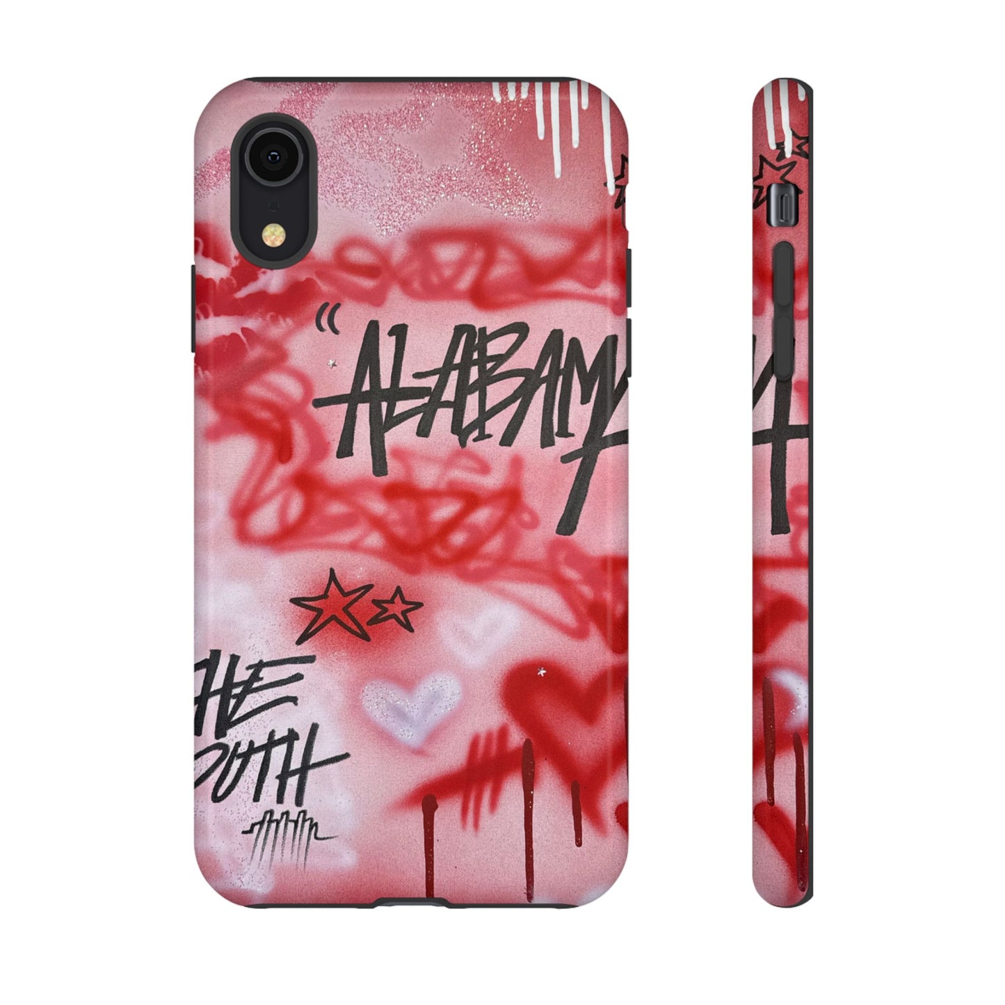 "alabama" airbrush iPhone case