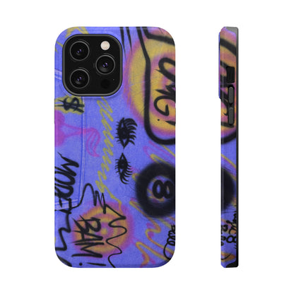 MagSafe "eye$ on lies" airbrush iPhone case