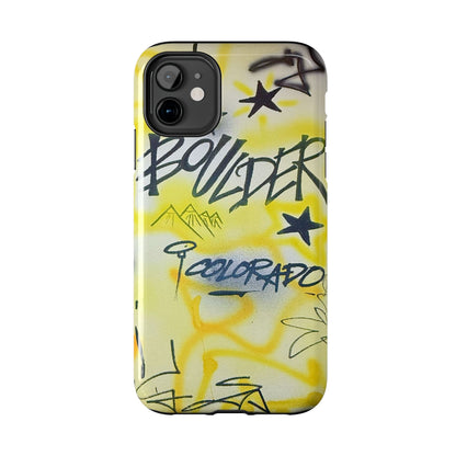 "boulder" airbrush iPhone case
